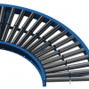 Curved Gravity Roller Conveyor