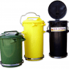 Foot Pedal Waste Bins (Round)