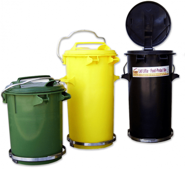 Foot Pedal Waste Bins (Round)