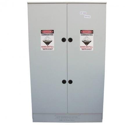 CP2500 Polyethylene Corrosive Storage Cabinets closed