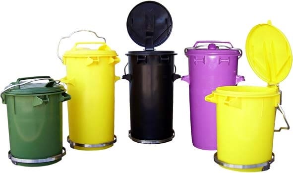 Clinical Biohazard Waste Bins