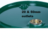 Closed head drum 20 50mm outlets 44 gallon drum