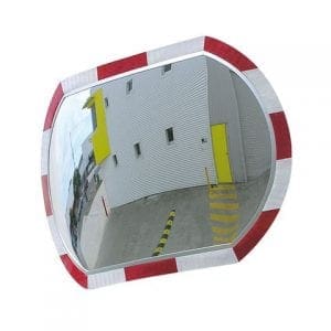 Convex Mirrors High Vis Roundtangular Indoor and Outdoor