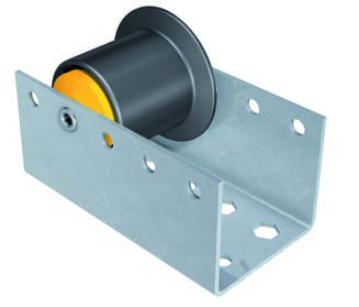 Conveyor Roller Track CBU50 Flanged plastic roller with precision bearing C2911 Conveyor Roller Track CBU50 Flanged plastic roller with precision bearing C2911