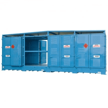 DPR32DBB Outdoor Dangerous Goods Store IBCs dual access