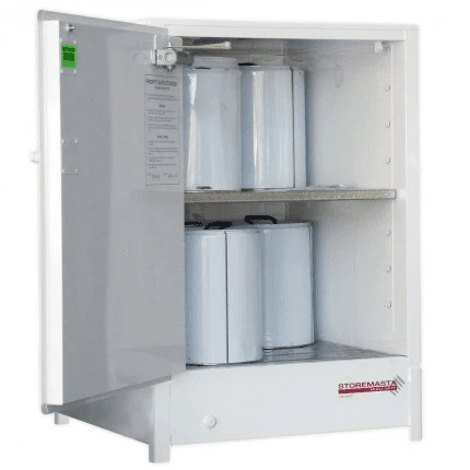 DPS0806 Heavy Duty Dangerous Goods Storage Cabinets open