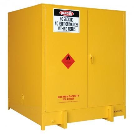 DPS1000 Heavy Duty Dangerous Goods Storage Cabinets closed