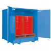 DPS10008 Heavy Duty Dangerous Goods Storage Cabinets open