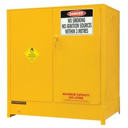 DPS250A Heavy Duty Dangerous Goods Storage Cabinets closed