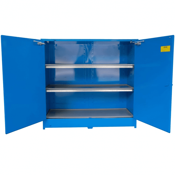 DPS6508 Heavy Duty Dangerous Goods Storage Cabinets open empty