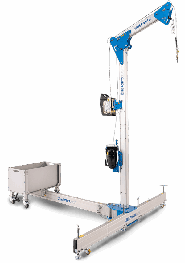 Davit Crane Aluminium PortX Davit PXD Counterbalance Base Davit Crane Aluminium PortX Davit PXD Counterbalance Base