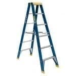 Fibreglass Double Sided Ladders 6-step