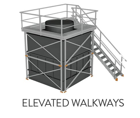 Elevated walkways