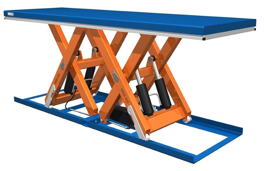 Eurolift Scissor Lift Tables Horizontal Double Scissor