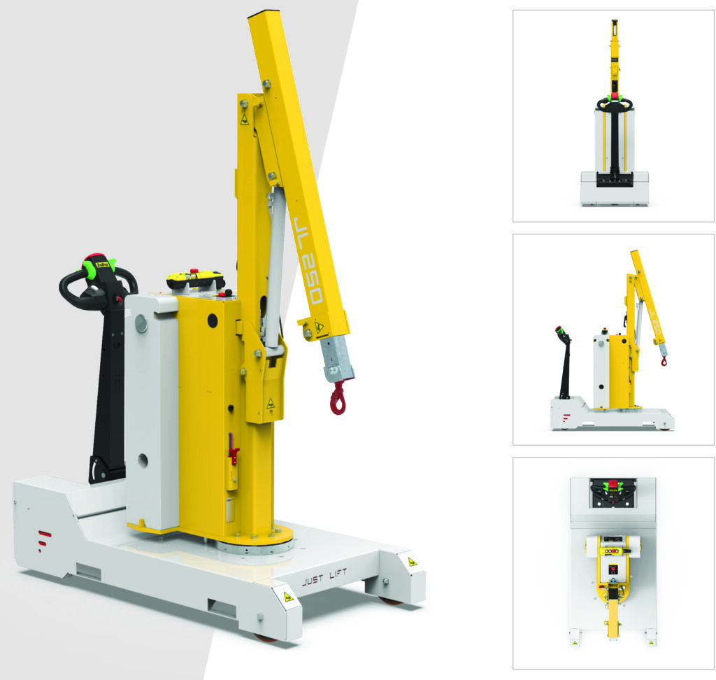 Floor Crane Mobile Counterbalanced JL250 Floor Crane Mobile Counterbalanced JL250