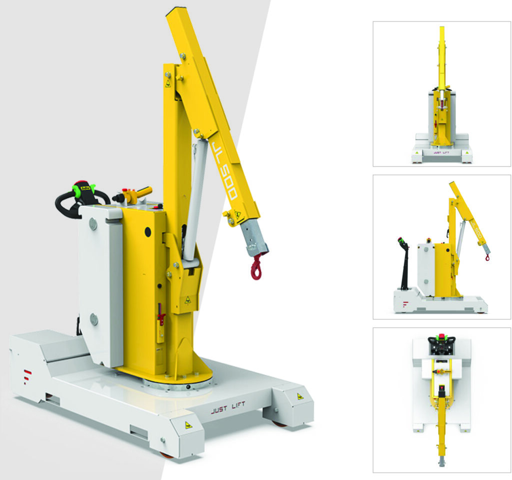 Floor Crane Mobile Counterbalanced JL500 Floor Crane Mobile Counterbalanced JL500