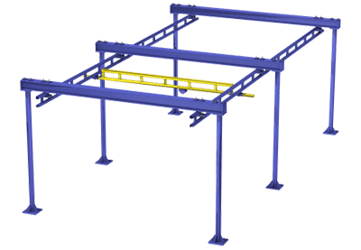 Gorbel Freestanding Bridge Crane