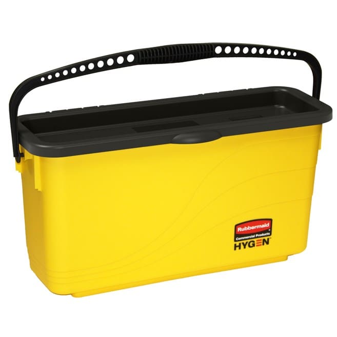 HYGEN Microfiber Charging Bucket, Yellow FGQ95088YEL