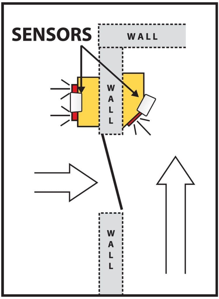 Hall Door Monitor HM3 collision alert sensor traffic Hall Door Monitor HM3 collision alert sensor traffic