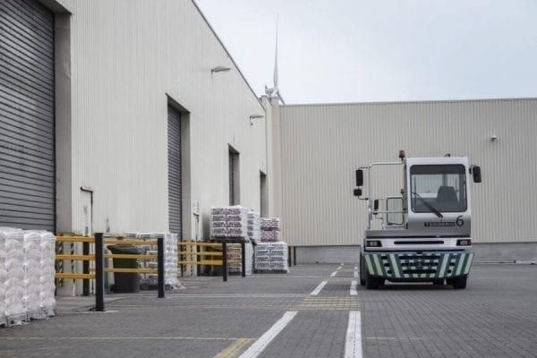 Handrails bij poort ter afbakening Handrails bij poort ter afbakening