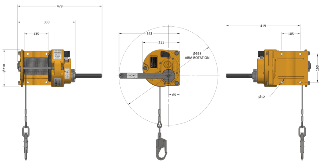 Height Safety Winches for Personnel and Cargo G WINCH (3)