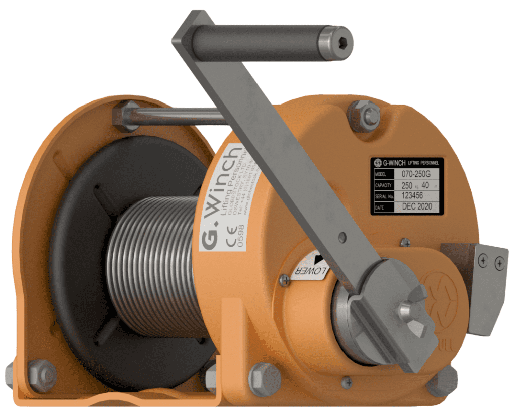 Height Safety Winches for Personnel and Cargo