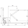 High Lifter Stillage Skid Truck dimensions