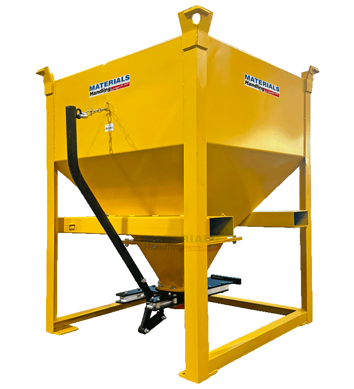 Hopper Bins with Slide Valve HBF10 SV