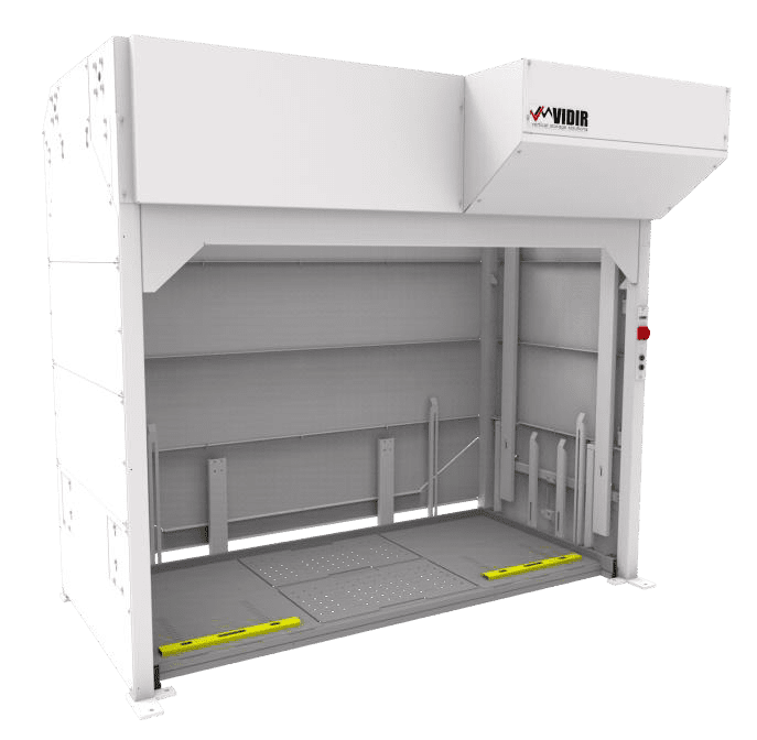 Hospital Bed Stacker Storage BedLift S with side panels Hospital Bed Stacker Storage BedLift S with side panels