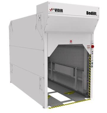 Hospital Bed Stacker Storage BedLift X with side panels Hospital Bed Stacker Storage BedLift X with side panels