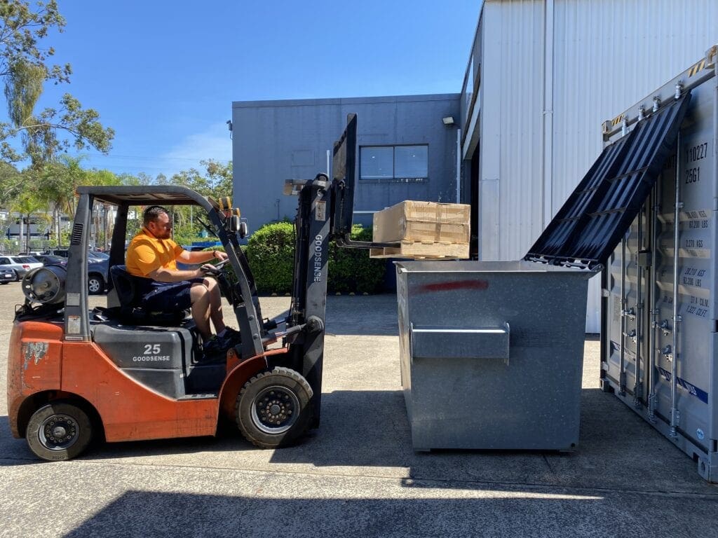 Materials Handling - Clean Up Australia Day