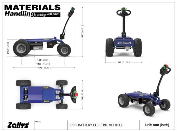 JESPI GA drawing Battery electric vehicle