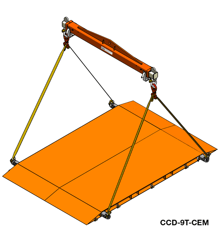 Lifting and Handling Platform Heavy ccd 9t cem