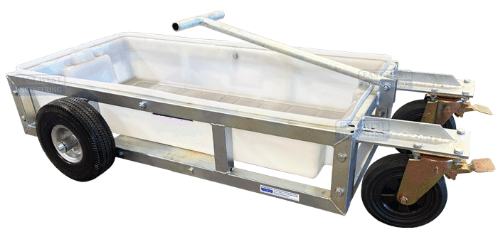 Low Profile Collection Trolley Concrete ACT120