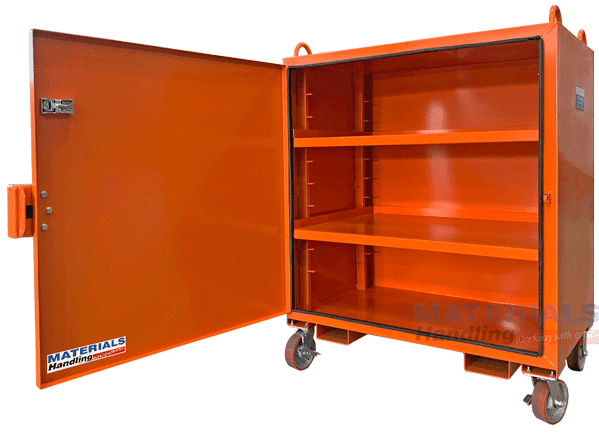 MBJL12 Site Tool Cabinet open