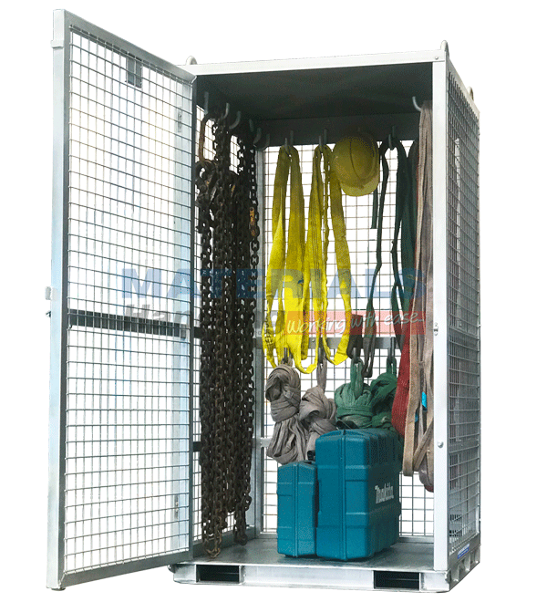 MCNGC10 Rigging Storage Cage full