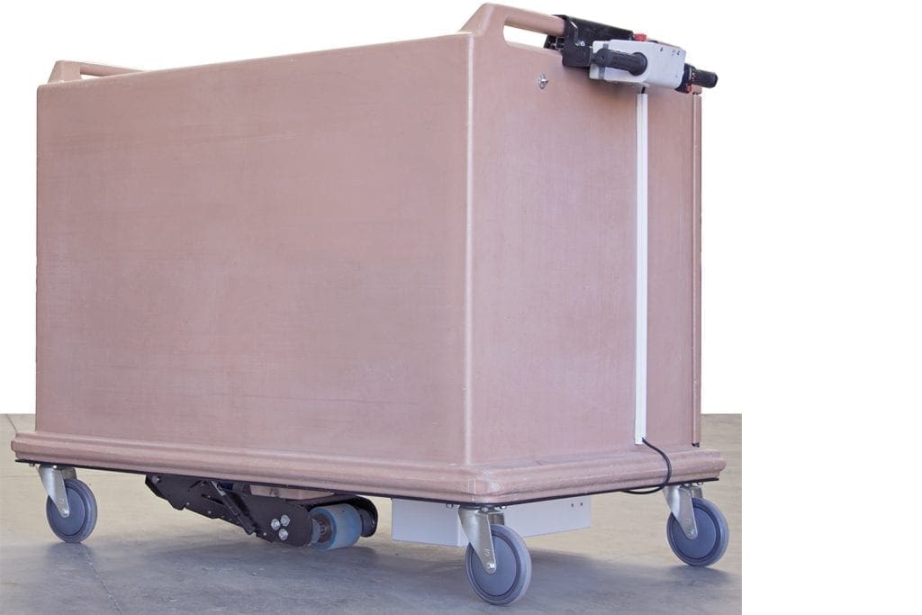 MP5W with horizontal controller meat delivery trolley
