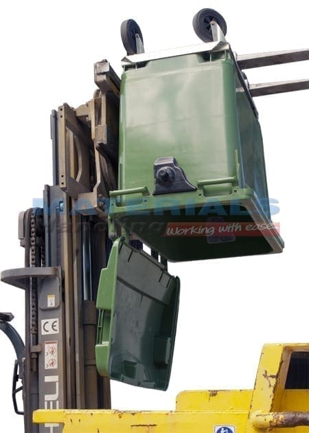 MW660RB Wheelie Bin Rotator Base emptying and rotation