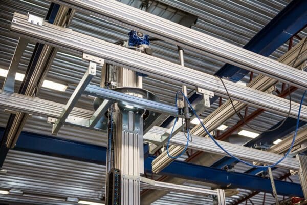 MechRail Lightweight Aluminium Crane installation solution MechRail Lightweight Aluminium Crane Systems