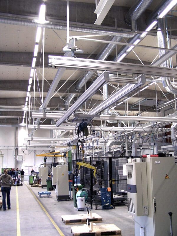 MechRail Lightweight Aluminium Crane installation solution MechRail Lightweight Aluminium Crane Systems