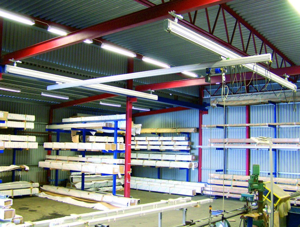 MechRail Lightweight Aluminium Crane installation solution