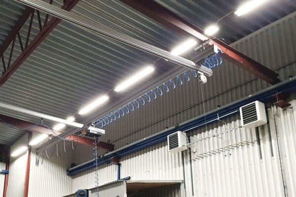 MechRail ceiling mounted support structure (2) MechRail ceiling mounted support structure (2)