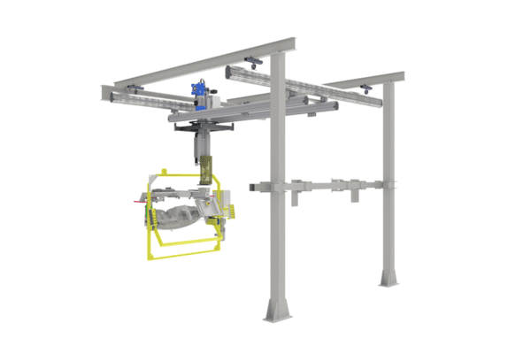 MechRail floor mounted support structure (2) MechRail floor mounted support structure (2)