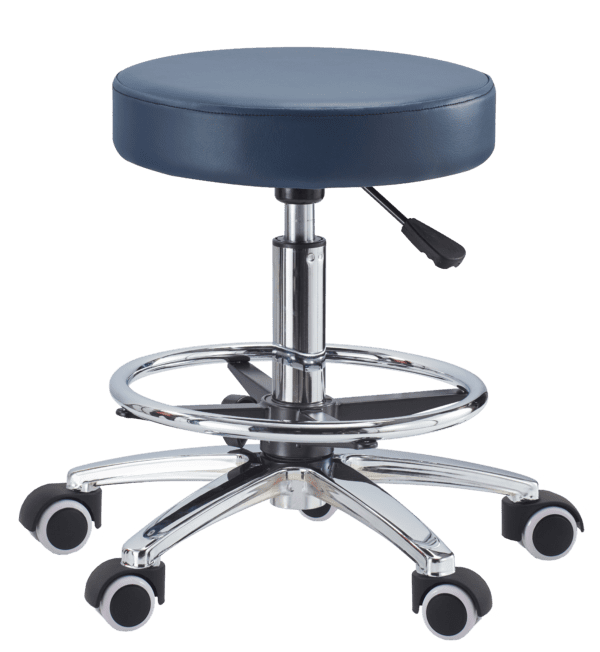 Medical Professional Stool Round PRS Navy Blue