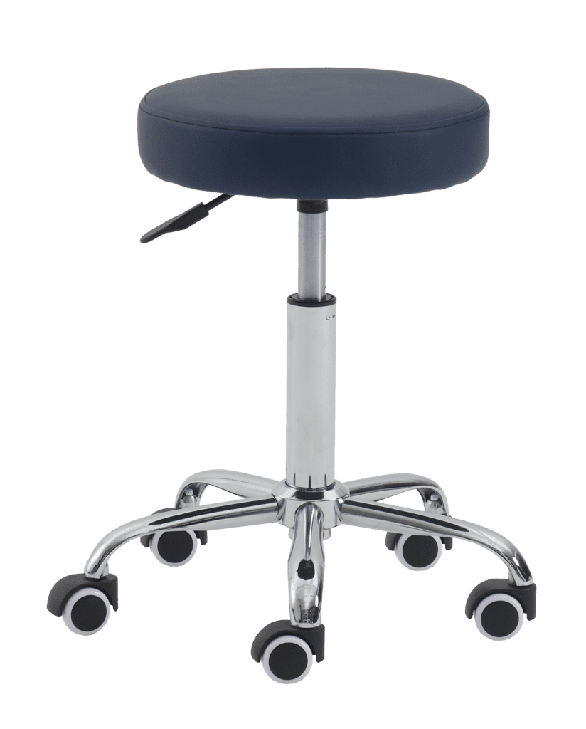 Medical Professional Stool Round RS Navy Blue