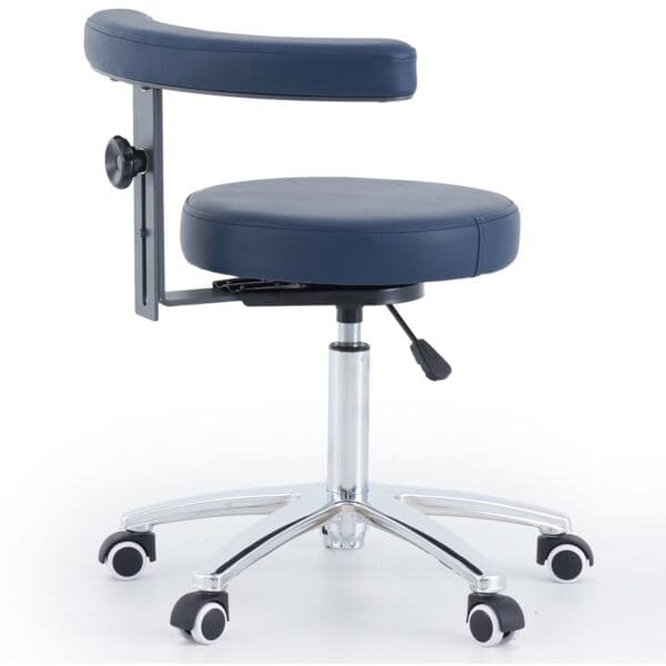 Medical Professional Stool Round RSAR Round Stool With Armrest (1)