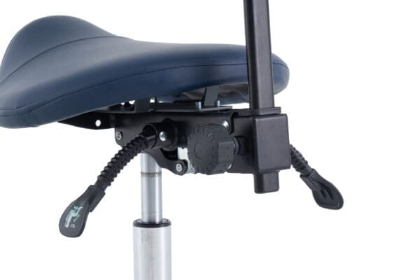 Medical Professional Stool Saddle SSBR Saddle Stool With Backrest SSBR Height Adjustment
