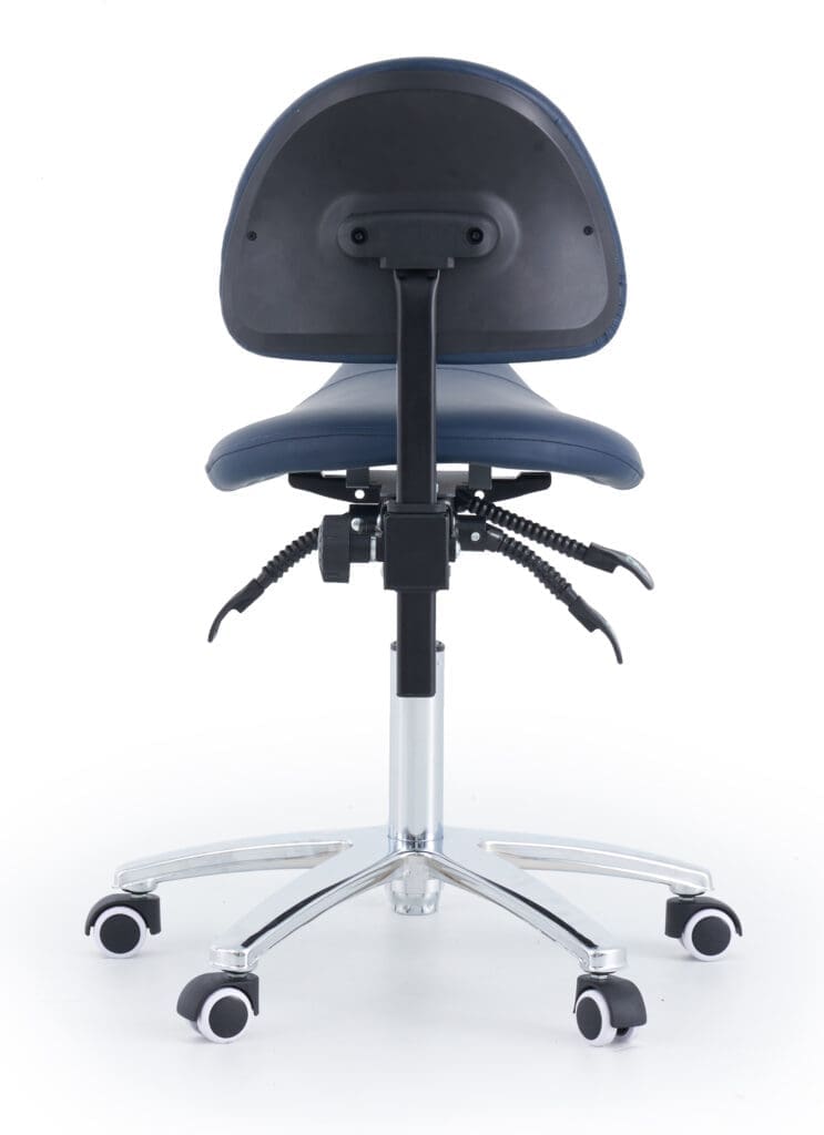 Medical Professional Stool Saddle SSBR Saddle Stool With Backrest SSBR Rear