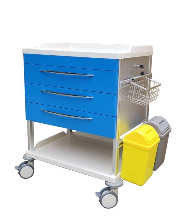 Medical Treatment Trolleys TTR Trolley Treatment TTR03 Side