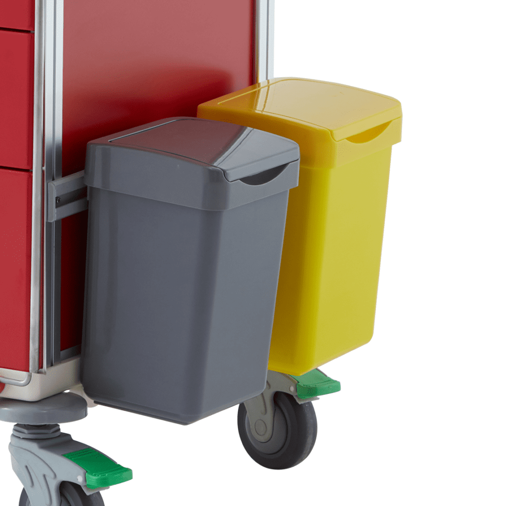 Medical Trolleys Specialty EMT Trolley Emergency EMTWB Waste Bins